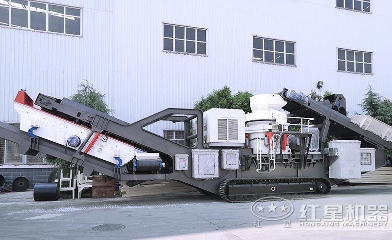 移動破碎機設備廠區(qū)圖